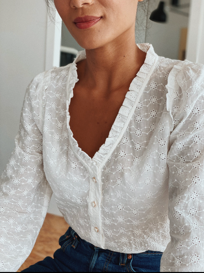 Blouse Louise en broderie