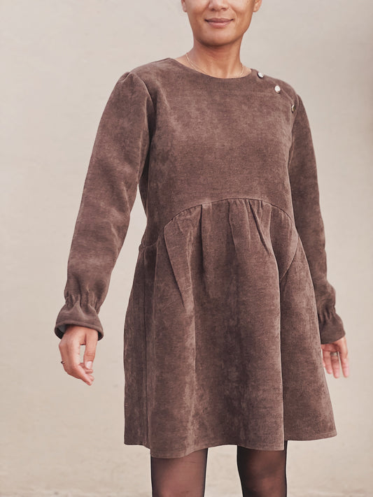 Robe Kalin marron