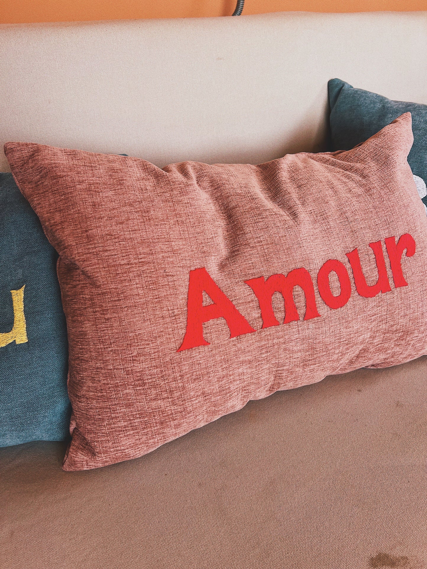 Coussin Amour 40 x 60 cm