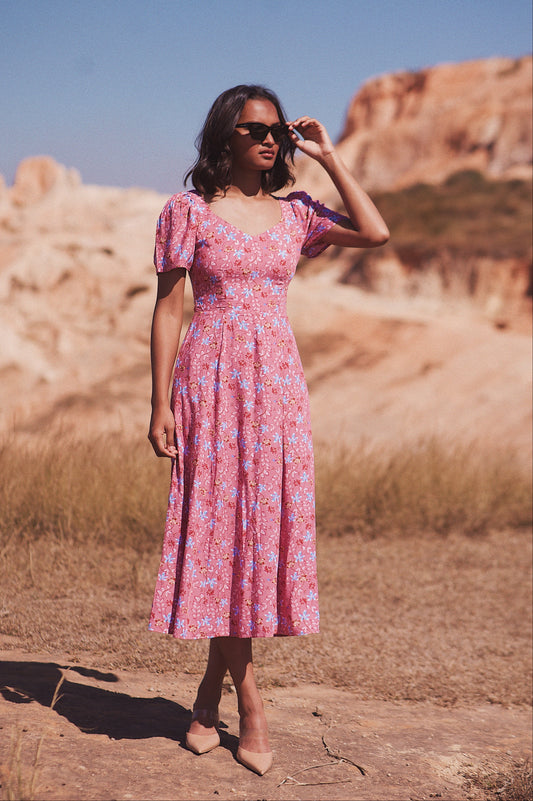 Robe Elodie rose