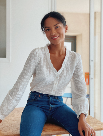 Blouse Louise en broderie